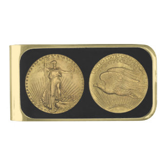 1933 Double Eagle Gold Coin Finish Money Clip