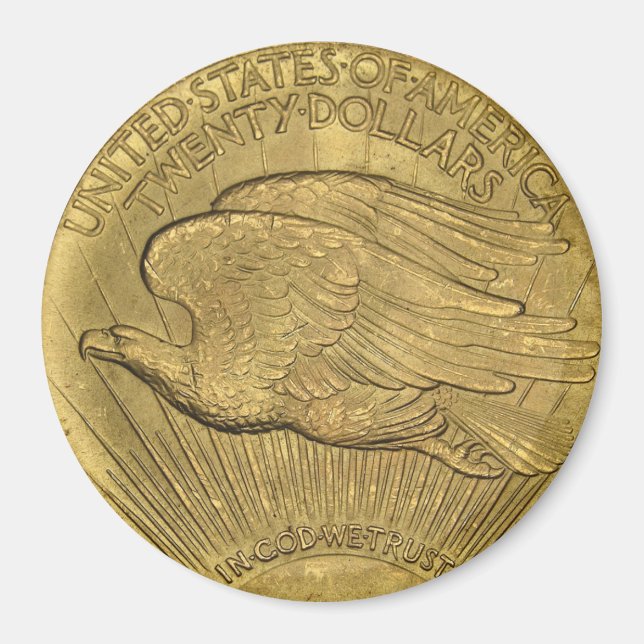 1933 Double Eagle Gold Coin Magnet (Front)
