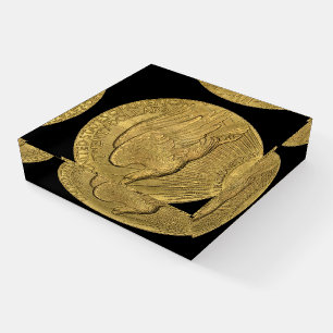 1933 Double Eagle Gold Coin Paperweight