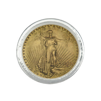 1933 Double Eagle Gold Coin Ring