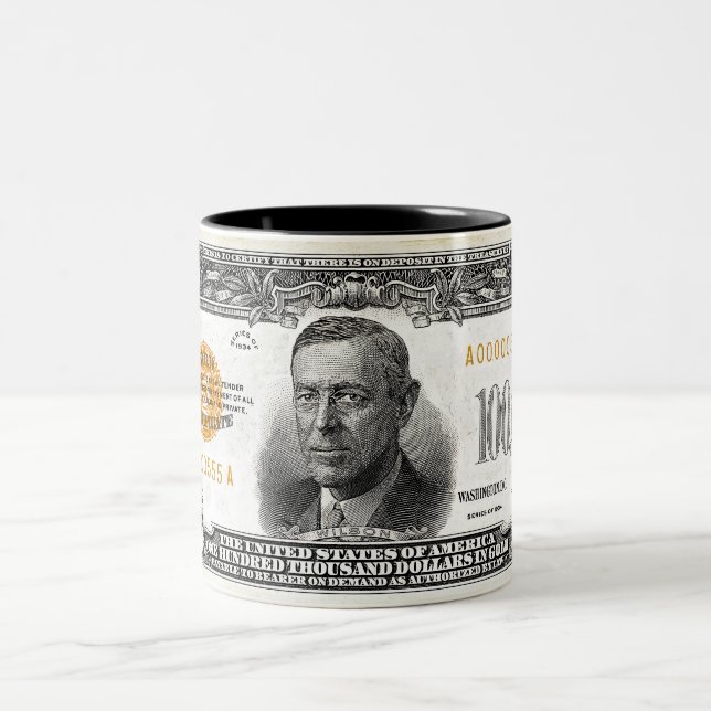 1934 100 Thousand Dollars Gold Certificate Mug (Center)