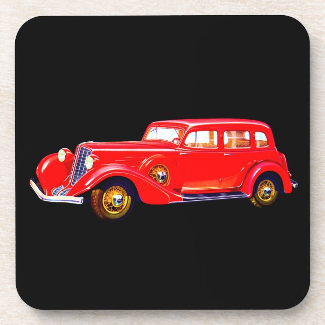 1934 Auburn Beverage Coaster (Front)