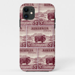 1934 Australian Merino Sheep iPhone 11 Case