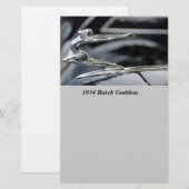 1934 Buick Goddess Hood Ornament (Front/Back)