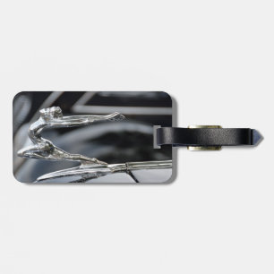 1934 Buick Goddess Hood Ornament Luggage Tag