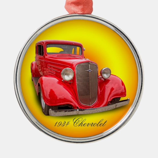1934 CHEVROLET METAL ORNAMENT (Front)