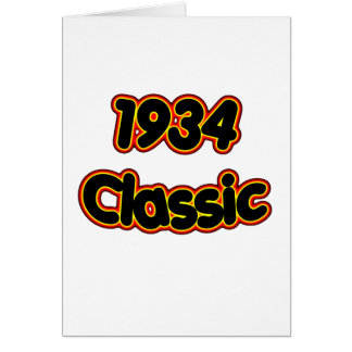 1934 Classic Cards