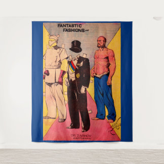 1934 Dr. Zarkov Flash Gordon comics Tapestry