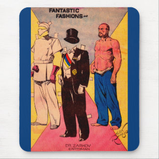 1934 Dr. Zarkov paper doll Flash Gordon Mouse Pad