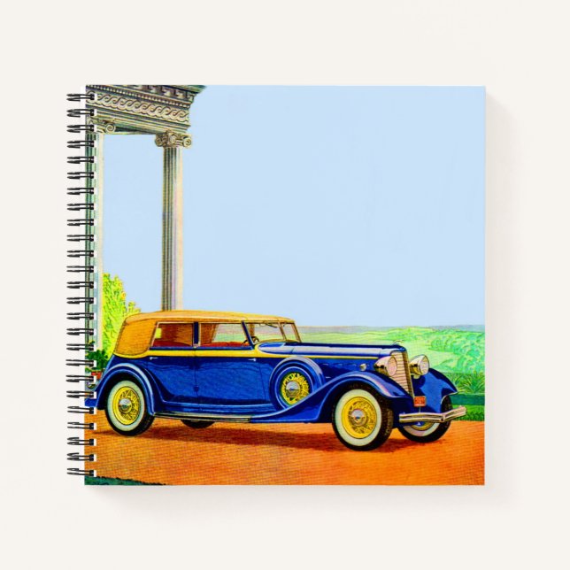1934 Lincoln model KA Notebook (Front)