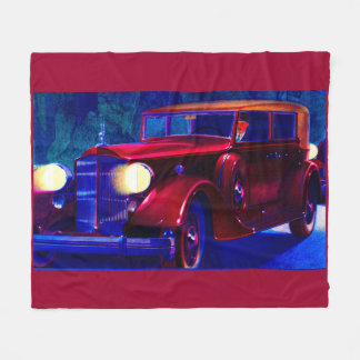 1934 Packard automobile print Fleece Blanket