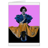 1934 pretty lady enjoying a Chesterfield (Front)