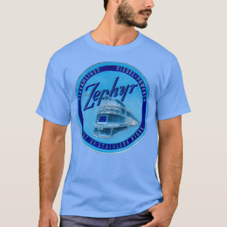 1934 The Zephyr Passenger Train T-Shirt