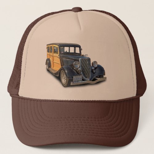 1934 VINTAGE WOODIE TRUCKER HAT