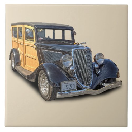 1934 WOODIE CERAMIC TILE