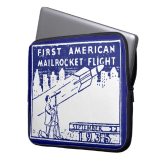 1935 American Rocket Mail Laptop Sleeve