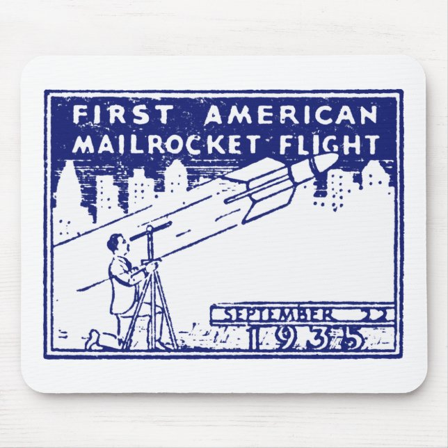1935 American Rocket Mail Mouse Pad (Front)