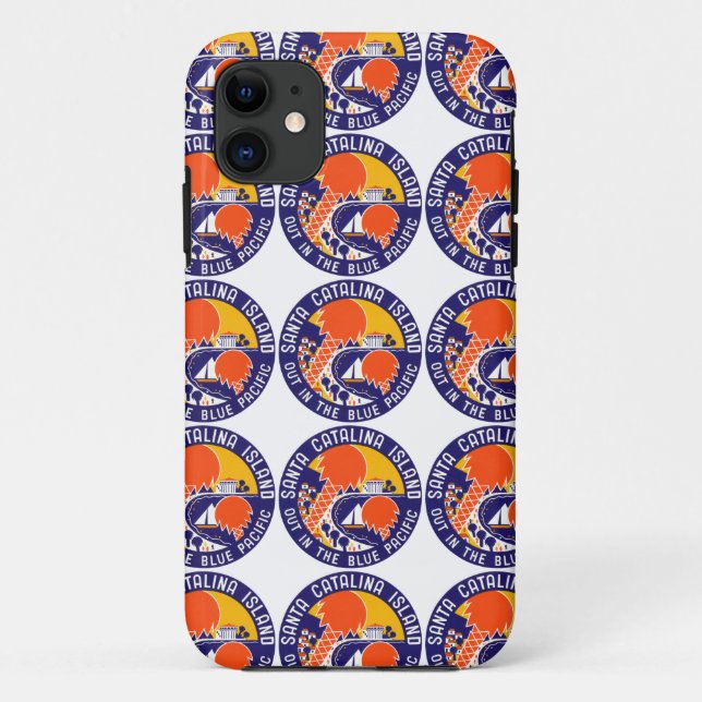 1935 Santa Catalina Island Case-Mate iPhone Case (Back)