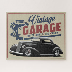 1935 Vintage Garage Jigsaw Puzzle