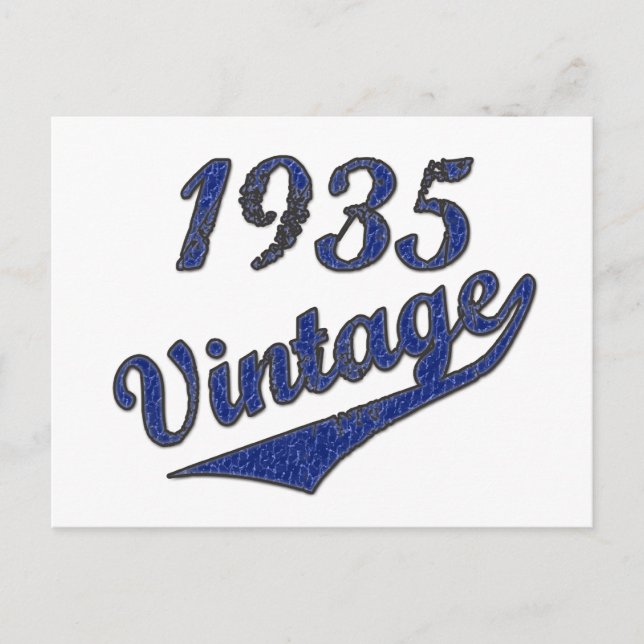1935 Vintage Postcard (Front)