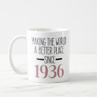 1936 Birthday 90 90th Year Old Women Great Grandma