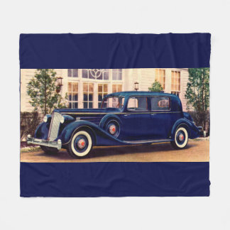 1936 blue Packard Fleece Blanket