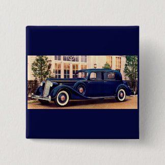 1936 blue Packard Pinback Button