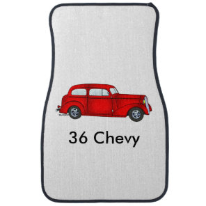 1936 Chevrolet 2 Door Sedan Car Floor Mat
