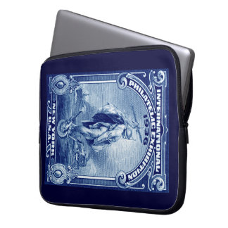 1936 International Philatelic Expo New York Laptop Sleeve