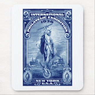 1936 International Philatelic Expo New York Mouse Pad