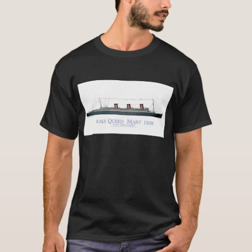 1936 Queen Mary 1 T_Shirt