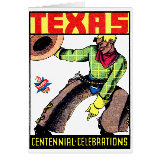 1936 Texas Centennial Cards (Front)