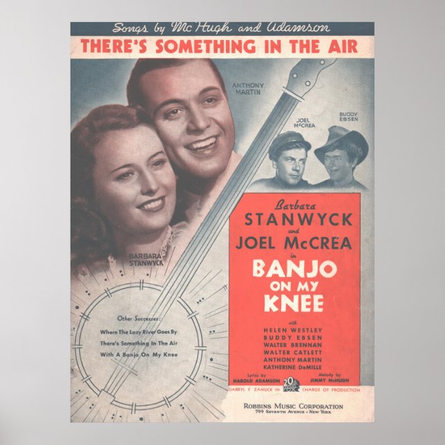 1936 There's Something In The Air Poster (Front)