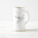1936 Wwii Spitfire Fighter Aircraft-color Beer Stein at Zazzle