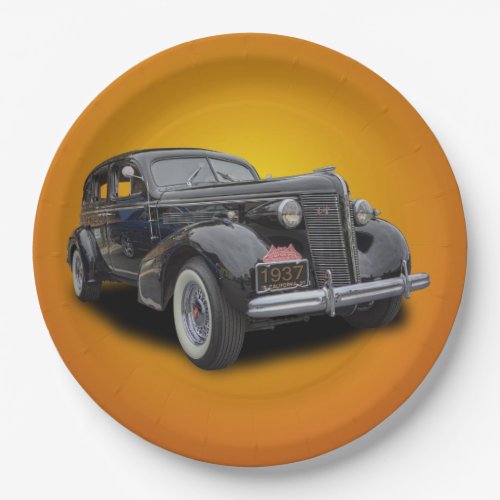 1937 BUICK PAPER PLATES