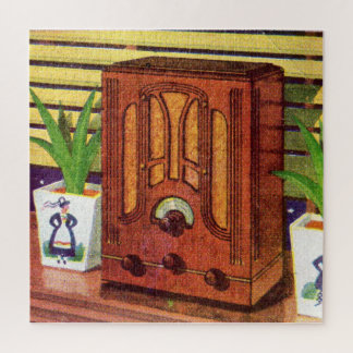 1937 cathedral radio jigsaw puzzle