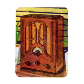 1937 cathedral radio magnet