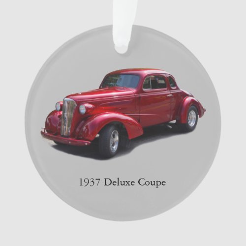 1937 Deluxe Coupe acrylic ornament