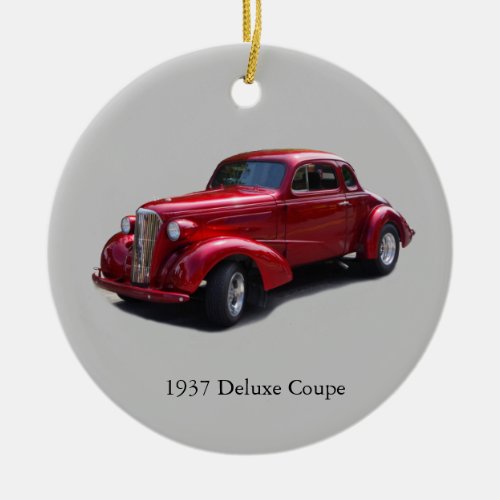1937 Deluxe Coupe ornament