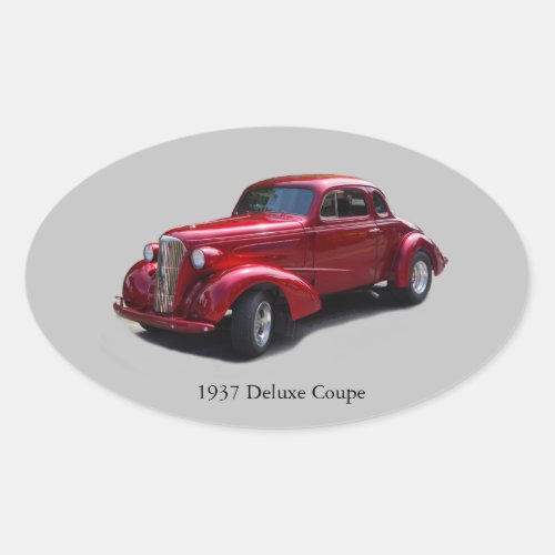1937 Deluxe Coupe sticker