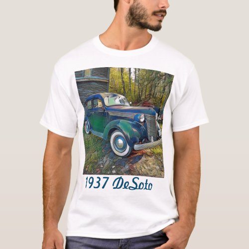 1937 DeSoto Sedan 5 T_Shirt