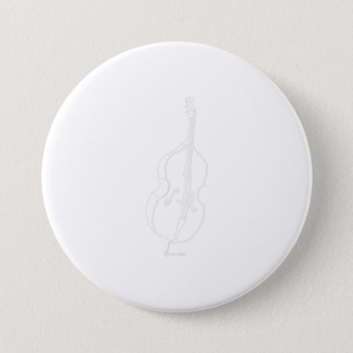 1937 Kay 34 Upright Bass Sketch a Day TShirt Button