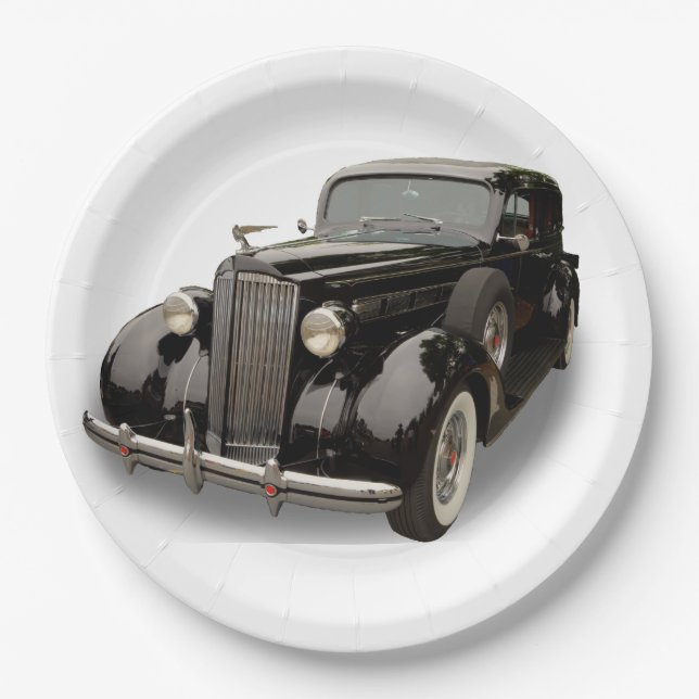 1937 PACKARD PAPER PLATES (Front)