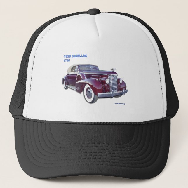 1938 CADILLAC V-16 TRUCKER HAT (Front)