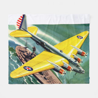 1939 Boeing 915 Fleece Blanket