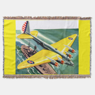 1939 Boeing 915 Throw Blanket