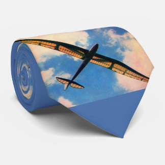 1939 Bowlus-duPont sailplane print Neck Tie