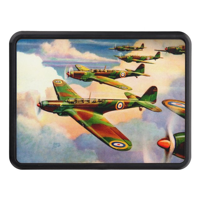 1939 British Fairey Junior Medium Bomber Hitch Cover (Front)