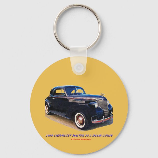 1939 CHEVROLET MASTER 85 2 DOOR COUPE KEYCHAIN (Front)