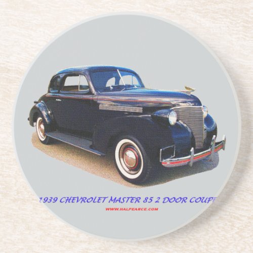 1939 CHEVROLET MASTER 85 2 DOOR COUPE SANDSTONE COASTER